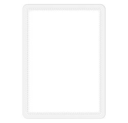 Marcos adhesivos DIN Magneto A4 blanco- pack de 2