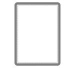 Pochettes adhésives Magneto Tarifold - Poster A4 - Lot de 2