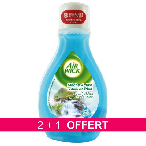 Promotional Offer 2 Bottles Air Wick Meche Fresh Water = 1 Free