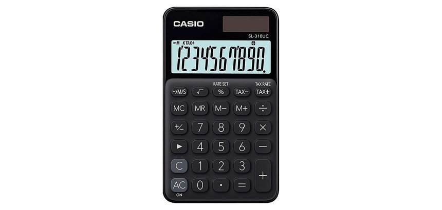 Pocket calculator Casio SL-310UC Pink