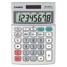 Casio MS-88 Eco Desk Calculator 