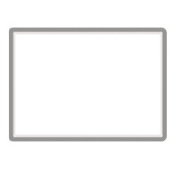 Marcos adhesivos porta-anuncios Magneto A3 plata- pack de 2