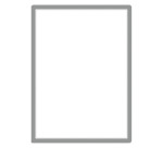 Marco adhesivo porta anuncio Magneto 50 x 70 cm