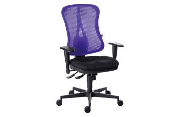 Silla de oficina Andrio con reposabrazos 3D