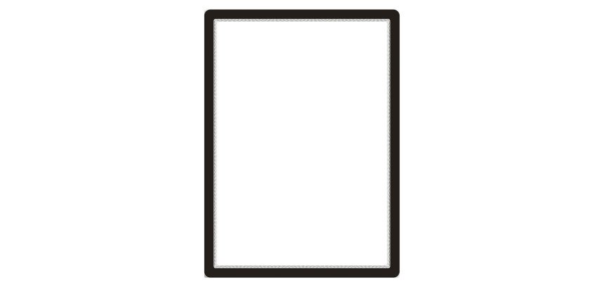 Marco adhesivo porta anuncio Magneto 63,6 x 46,2 cm