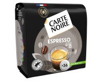 Dosettes de café Expresso n°8 Carte Noire - Paquet de 36