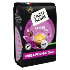 Coffee pads Carte Noire Corsé n°7 - pack of 60