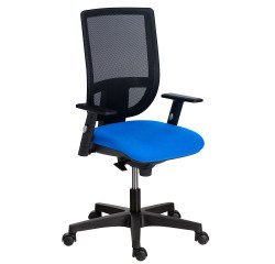 Silla de oficina Nao malla con reposabrazos 1D