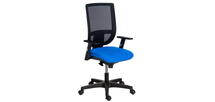 Silla de oficina Nao malla con reposabrazos 1D
