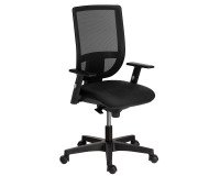 Silla de oficina Nao malla con reposabrazos 1D