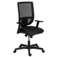 Silla de oficina Nao malla con reposabrazos 1D