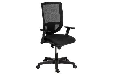 Silla de oficina Nao malla con reposabrazos 1D