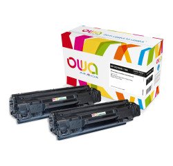 Pack 2 toners black Armor Owa compatible HP 78A - CE278AD