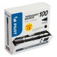 Pack mit 15 Permanentmarkern Pilot 100 Kegelspitze 4,5 mm schwarz + 5 gratis 