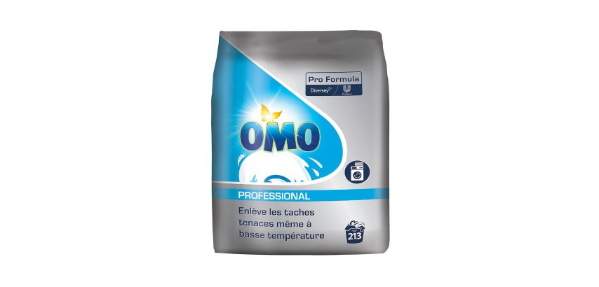 Lessive poudre Omo professional - 213 lavages -  Sac de 17,1 kg