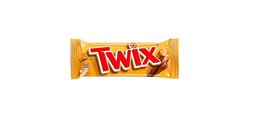 Barres chocolatées Twix x 2 - Étui de 50 g
