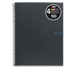 Cuaderno A4 tapa rígida de cartón 160 hojas Miquelrius