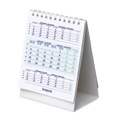 Calendrier de bureau Brepols 2026