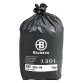 Bolsas de basura sin Autocierre Bruneau 70 micras 130L - Paquete de 200 bolsas