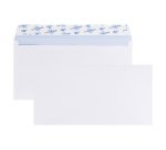 Enveloppes 100 gr La Couronne blanche 110 x 220 - format DL - sans fenêtre - Boîte de 200 - lot de 1 boîte + 1 gratuite