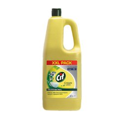 Crème à récurer désinfectante Cif crème citron - Flacon de 2 litres