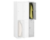 Vestiaire colonne 2 cases Budget