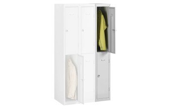 Wardrobes multiple partitions
