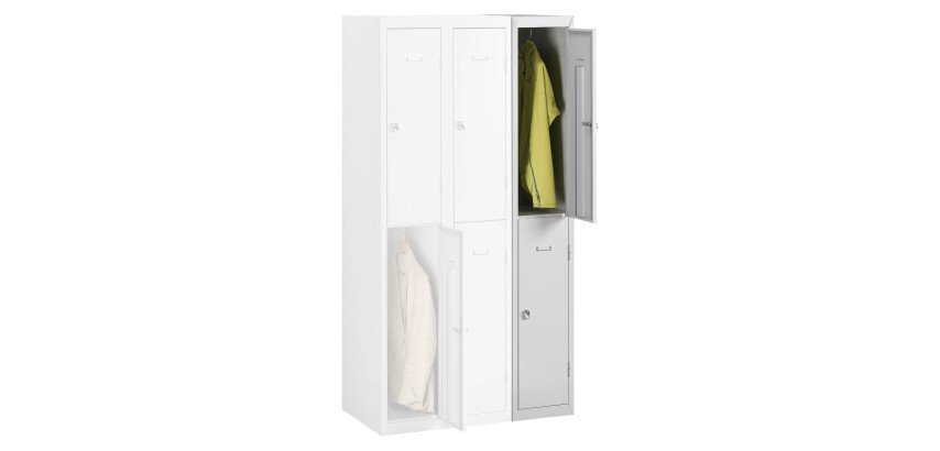 Vestiaire colonne 2 cases Budget
