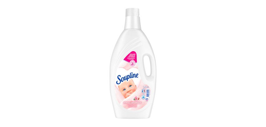 Bottle of 2 L softener Soupline hypoallergenic