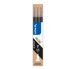 Recharge pour stylo Pilot FriXion Point pointe fine 0,5 mm - Pochette de 3