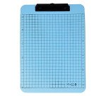 Portablocs con pinza colores pastel A4