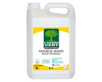 Liquide vaisselle mains Arbre Vert écologique mains sensibles - Bidon de 5 litres