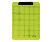 Portablocs con pinza colores pastel A4