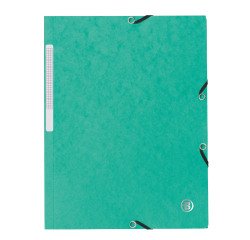 Carpetas de 3 solapas cartón 450 g A4 colores clásicos