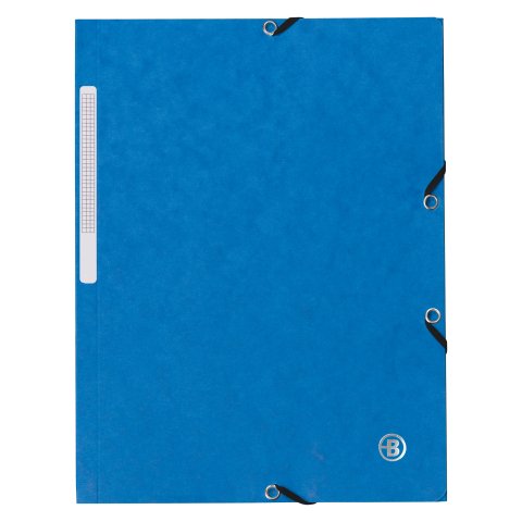 Carpetas de 3 solapas cartón 450 g A4 color Azul oscuro