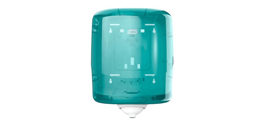 Dispenser per asciugamani in carta Tork Reflex Plastica bianco 25,5 x 23,9 cm