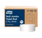 Toiletpapier Maxi Jumbo dubbele dikte Tork T1 Premium - Doos van 6 rollen 360 m