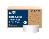 Toiletpapier Maxi Jumbo dubbele dikte Tork T1 Premium - Doos van 6 rollen 360 m