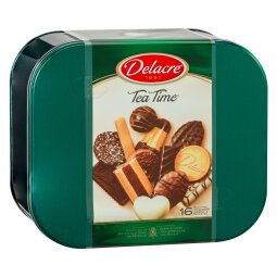Box 1kg assortment cookies Delacre Tea Time