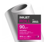 Rouleau papier traceur Clairefontaine - 0,914 x 45 m - 90g