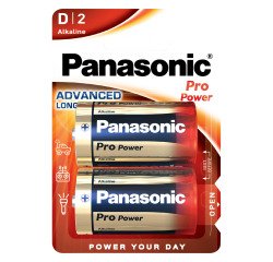 Pilas D LR20  Pro Power  Panasonic - Blister de 2