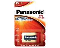 Pila LR61 de 9V Pro Power Panasonic - Blister de 1 pila