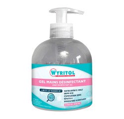 Gel hydroalcoolique désinfectant Wyritol - Flacon à pompe 300 ml