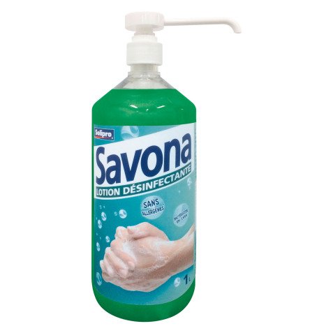 Lotion désinfectante Solipro Savona - Flacon de 1 L