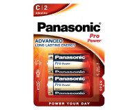 Pilas LR14 C Pro Power Panasonic - Blister de 2 pilas 
