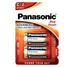 Pilas LR14 C Pro Power Panasonic - Blister de 2 pilas 