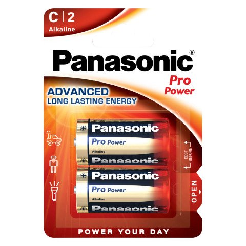 Pilas LR14 C Pro Power Panasonic - Blister de 2 pilas