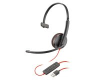 Auriculares con cable HP Poly Blackwire C3210 monoaural USB-/A