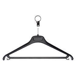 Set of 20 anti-theft coat hangers