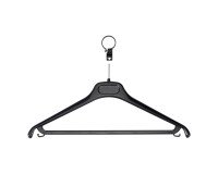 Set of 20 anti-theft coat hangers